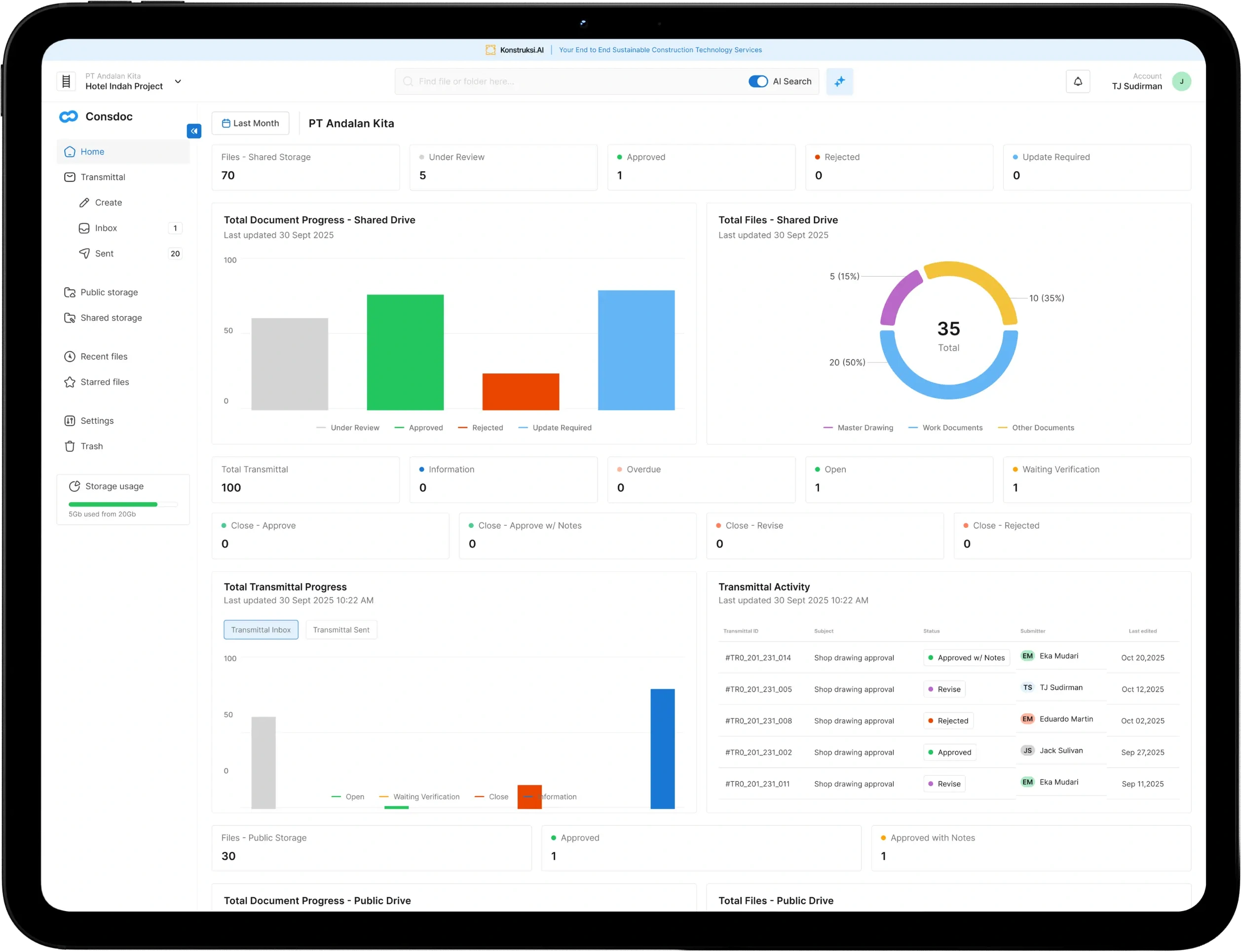Consdoc app preview